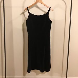 vintage velvet LBD